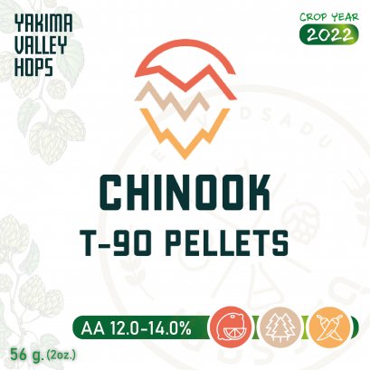 ฮอปทำเบียร์ Chinook (2 oz)