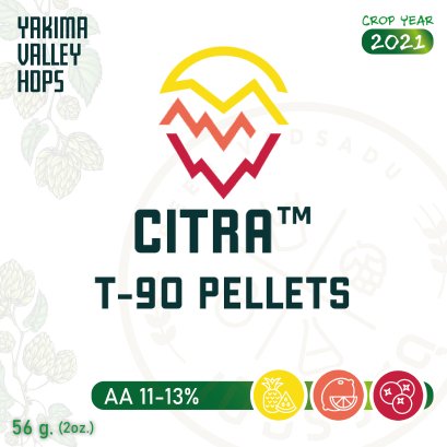 ฮอปทำเบียร์ Citra 50 กรัม