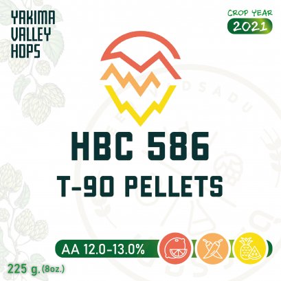 ฮอปทำเบียร์ HBC 586 (8oz)