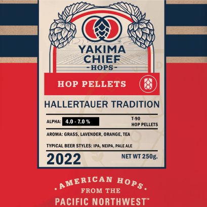 Yakima Chief Hallertau Tradition Hops (250g)