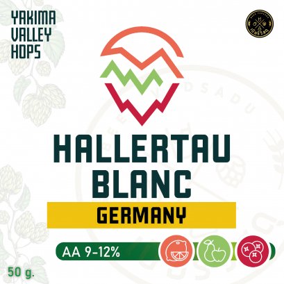 ฮอปทำเบียร์ Hallertau Blanc (50g)