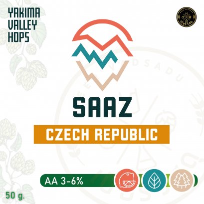 ฮอปทำเบียร์ Saaz Hops (50g)