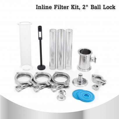 Inline Filter Kit, 2" Ball Lock