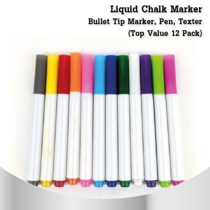 Liquid Chalk Marker Bullet Tip Marker, Pen, Texter