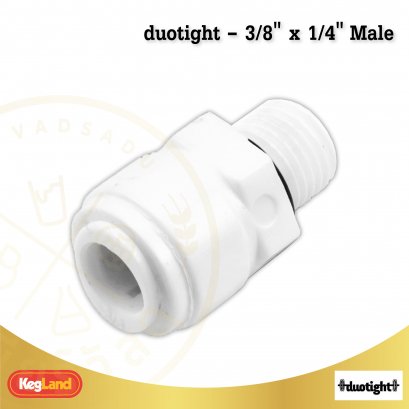 ข้อต่อ duotight – 3/8″ x 1/4″ Male