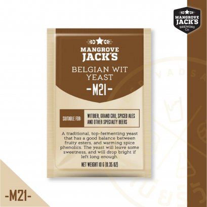 Mangrove Jack's M21 Belgian Wit Yeast 10g