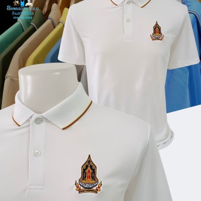 ขอบพระคุณลูกค้า #เสื้อกระทรวงวัฒนธรรม เสื้อโปโลสีขาวผ้าดับเบิ้ลเฟรช Micro Fibered Polyester ซับเหงื่อ ระบายอากาศได้ดี เนื้อผ้าทนทานอยู่ทรงไม่ย้วย ผ้านุ่มเย็นสบาย ไม่หมองง่าย ไม่ขึ้นขุย ไม่ต้องรีด size unisex สวมใส่ได้ทั้งชายและหญิง  ️ บริการปักโลโก้และชื่