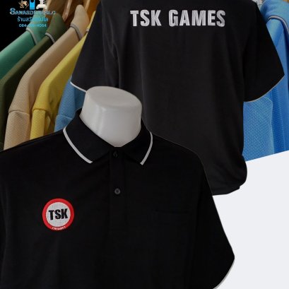 ขอบพระคุณ TSK GAMES  เสื้อโปโลสีดำ ผ้าคลูบาลานซ์ ผ้าเนื้อเย็น ระบายอากาศได้ดี ไม่ต้องรีด ไม่ขึ้นขุยตลอดอายุการใช้งาน  พร้อมบริการปัก ไม่จำกัดขั้นต่ำ สนใจสอบถามเพิ่มเติม  https://line.me/ti/p/VJeTnWFnQS  www.sawasdeepolo.com ️ 0842254054 #sawasdeepolo #สวั