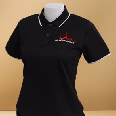 เสื้อโปโลผ้าลูบาลานซ์ เนื้อผ้าเย็นระบายอากาศได้ดี ไม่ขึ้นขุยตลอดอายุการใช้งาน  ️ บริการปักโลโก้และชื่อ พร้อมออกแบบ ไม่มีขั้นต่ำ  สนใจสอบถามเพิ่มเติม  http://line.me/ti/p/~sawasdeepolo  www.sawasdeepolo.com ️ 0842254054