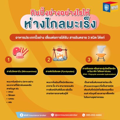 กินปิ้งย่างอย่างไร... ให้ห่างไกลมะเร็ง