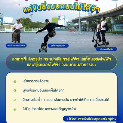 ยานพาหนะสุดเจ๋ง แต่ขับซิ่งบนถนนไม่ได้จ้า