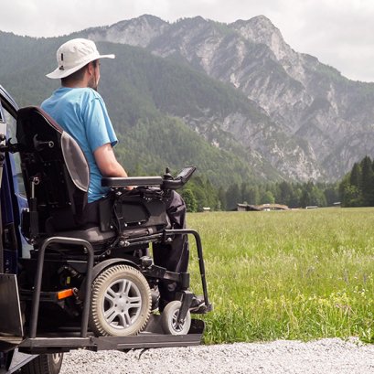 รถเข็นไฟฟ้าแบบพับได้