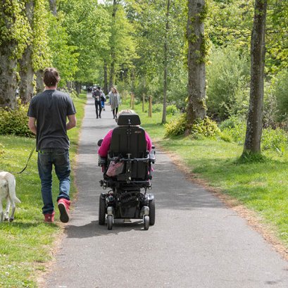 รถเข็นไฟฟ้ารับน้ำหนักได้ถึง 150 กิโล