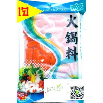 ปูอัดเจ YT อาหารเจ อาหารมังสวิรัติ