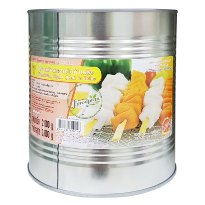 ปลาหมึกแดงเจ กระป๋องใหญ่ 3 กิโล YT (แห้ง)