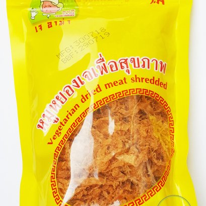 หมูหยองเส้นเจ JA อาหารเจ อาหารมังสวิรัติ