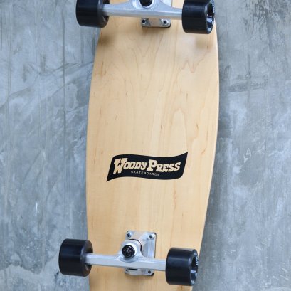WOODY​PRESS​ 30" CARVING SURFSKATE / Natural