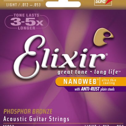 Elixir Electric Guitar Strings .012-.053