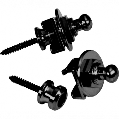 Schaller Guitar Strap Locks and Buttons (Pair)