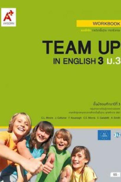 แบบฝึกหัด TEAM UP IN ENGLISH ม.3/อจท.
