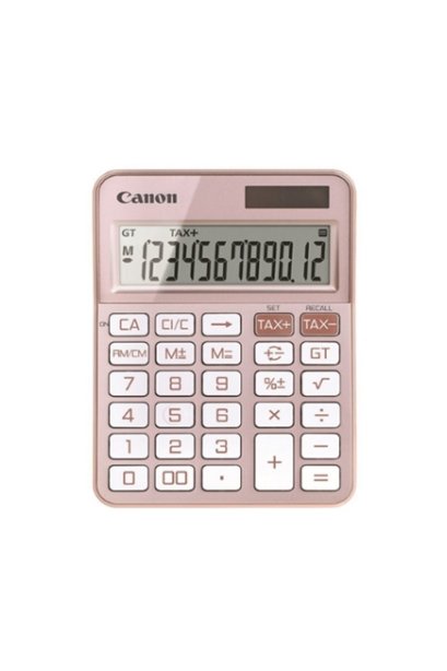 เครื่องคิดเลข CANON KS-125T สีชมพู