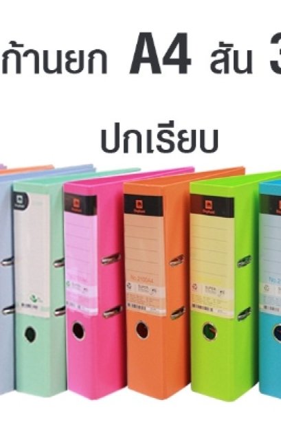 แฟ้มตราช้าง สันกว้าง 3 นิ้ว รุ่น 2100 A4 สีดำ