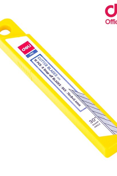 ใบมีดคัตเตอร์ Deli No.2015 ขนาด 9 มม