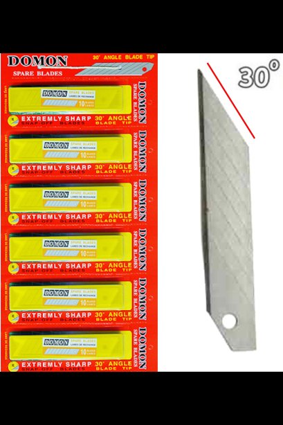 ใบมีดคัตเตอร์ DL-300-30 องศา ขนาด 18 มม