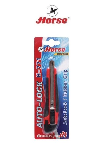 คัตเตอร์ ตราม้า H-771 ขนาด 9 มม