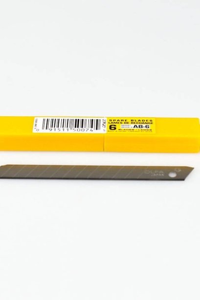ใบมีดคัตเตอร์ OLFA- AB-6 ขนาด 9 มม