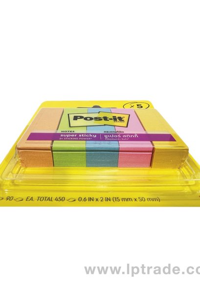 กระดาษโพสต์-อิท 670-5SSAU 5 สี