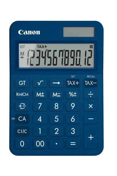 เครื่องคิดเลข CANON LS-125T สีน้ำเงิน