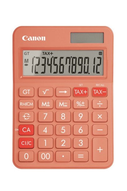 เครื่องคิดเลข CANON LS-125T สีส้ม