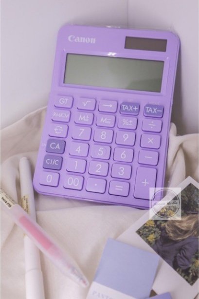 เครื่องคิดเลข CANON LS-125T สีม่วง