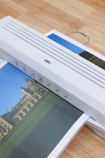 เครื่องเคลือบบัตร Deli No.14378