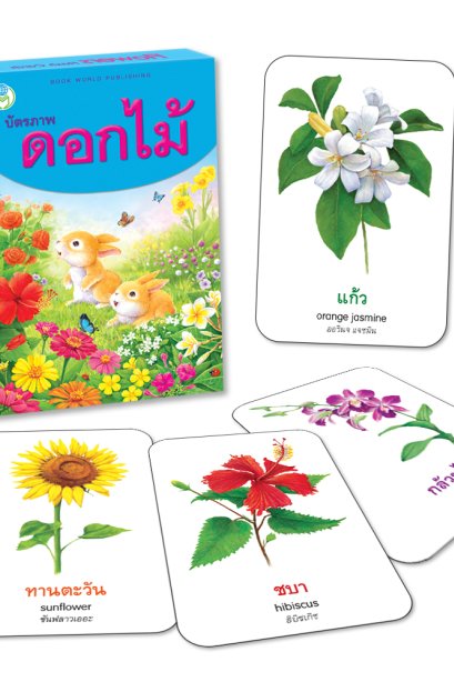 บัตรภาพ ดอกไม้