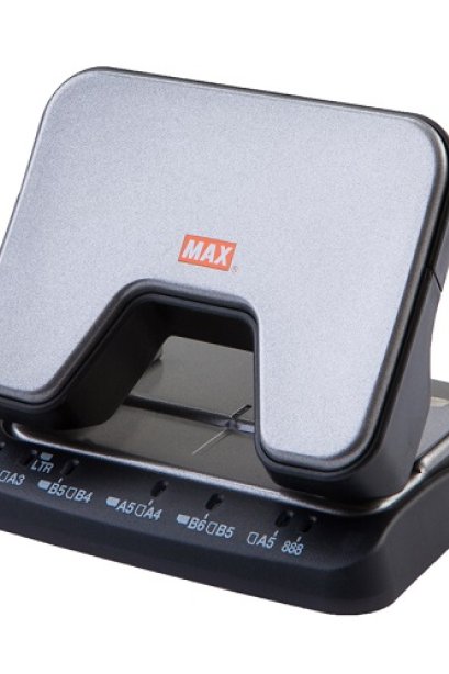 เครื่องเจาะกระดาษ MAX DP-25T เงิน