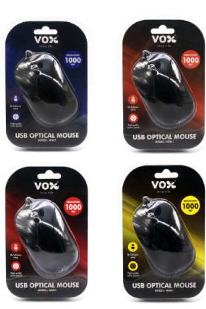 เมาส์มีสาย รุ่น MW01 Vox