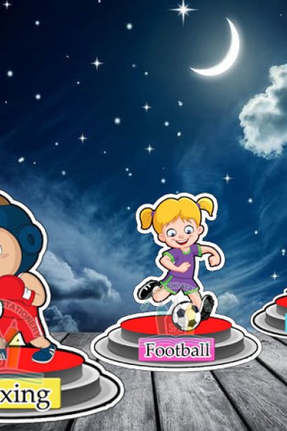 สื่อการเรียนการสอนลองโฟม ชุด Sport/วรา