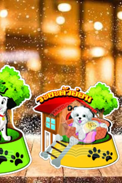 สื่อการเรียนการสอนลองโฟม ชุด วงจรชีวิต สุนัข/วรา