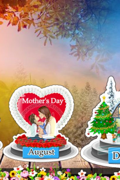 สื่อการเรียนการสอนลองโฟม ชุด Months /วรา