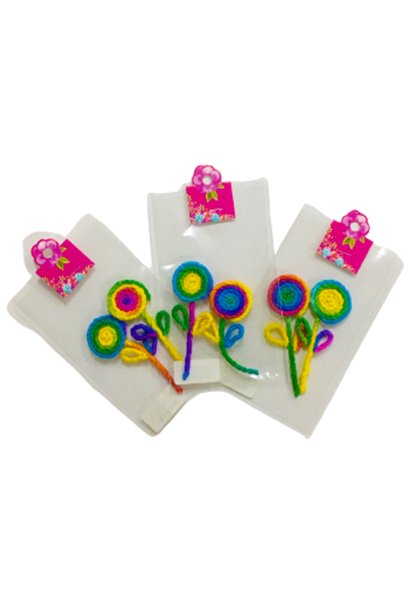 ดอกไม้กระดาษเชือกสา