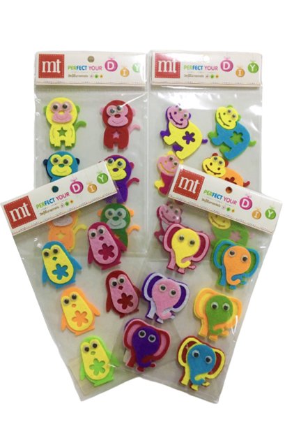 งานโฟมประดิษฐ์ คละแบบ