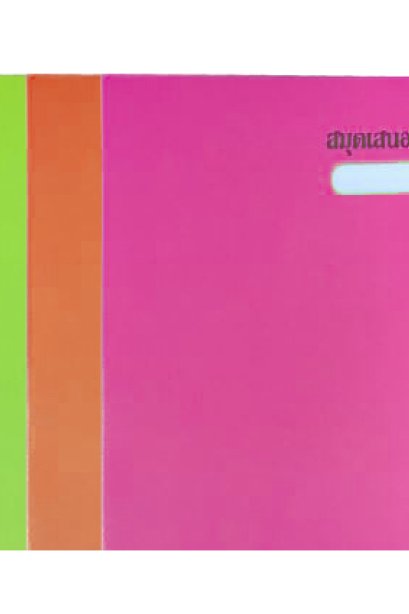แฟ้มเสนอเซ็นต์ คละสี