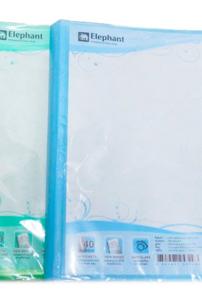 แฟ้มโชว์เอกสารตราช้าง PF01 A4