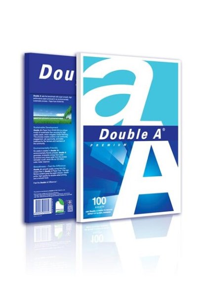กระดาษ Double A 80G A4 100 แผ่น