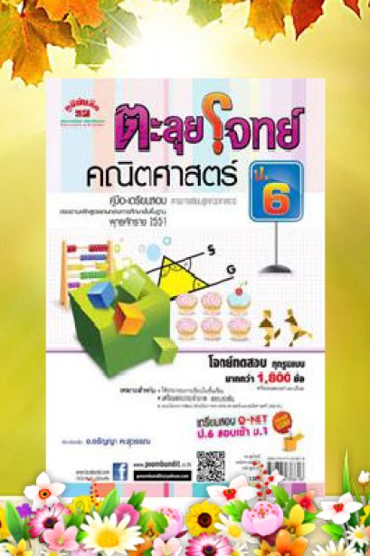 ตะลุยโจทย์คณิตศาสตร์ ป.6