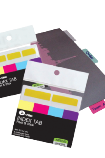 อินเด็กซ์ แท็บ 2.2x4 ซม E-File