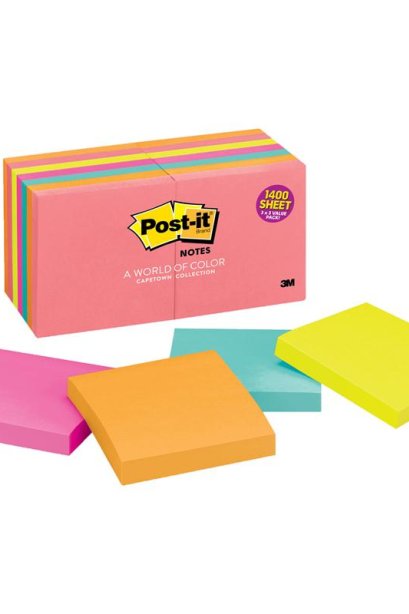 กระดาษโพสต์-อิท 3x3-645 นีออน คละสี