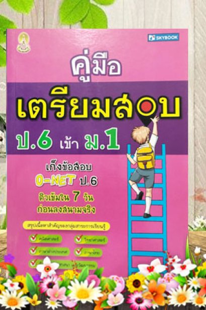 คู่มือเตรียมสอบ ป.6 เข้า ม.1/SKY BOOK